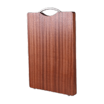 Meliya ebony solid wood cutting board thickened whole wood chopping board panel vegetable pier square chopping board anti-slip knife board