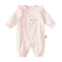 David Bella baby clothes 2024 spring new style baby girls baby clothes newborn onesie bag fart clothes