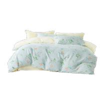 Mercury produces Belles pure cotton three- or four-piece pure cotton spring summer autumn and winter duvet cover master bedroom bedding set