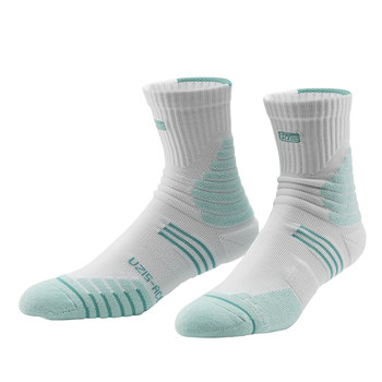 [ຕົວກະພິບ mid-length] Aspirants UZIS basketball socks men's mid-length non-slip professional socks elite professional socks long professional socks