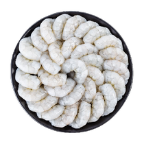 Ballad Big Shrimp Rinn frais congelés 500g Qingcrevette Ren No Ice to Shrimp Line Ready-to-eat Fresh Frozen Shrimp Meat Commercial