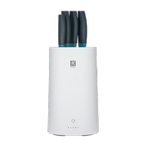 双立人除菌刀架5件套全套厨房切菜刀中片刀砍刀不锈钢刀具套装