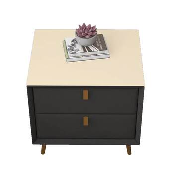 Light luxury bedside table mat leather table mat Light luxury bedside table mat leather table mat