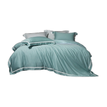 Mercury Home Textiles Tencel Lyocell Silk Four-piece Light Luxury Satin Set Quilt Cover Sheet Bedding 24 New Products