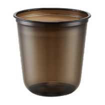 Cui Dahuang Disposable Drink Cups Coffee Cups 20 Sets Milk Tea Cups with Covers and Straws Homemade Internet Celebrity Drinks