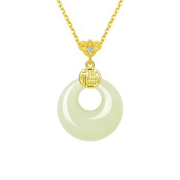 Zhou taisheng's safety buckle necklace