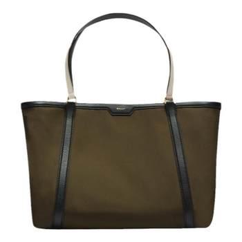Bally code dark green women's tote bag 6309504