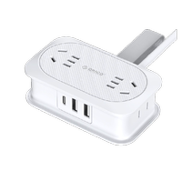 Orico travel portable socket plug-in strip high-power plug-in strip travel small plug-in board usb multi-function wiring