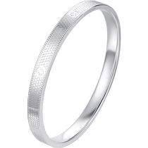 CRD PT950 platinum bracelet simple honeycomb platinum bracelet bracelet bracelet plain circle bracelet
