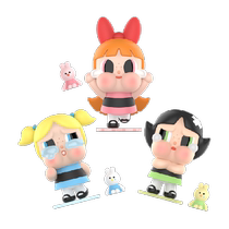 POPMART CRYBABY × Powerpuff Girls Series Figures Blind Box Toy Gift
