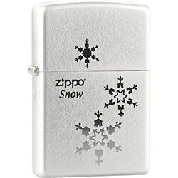 打火机zippo正版韩版雪花正品芝宝zioop防风创意男士情人节礼物