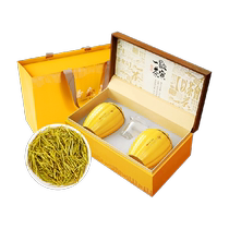Chengyi Tea Mingqian 2024 New Tea Special Gold Bud Gift Box Anji Specialty White Tea Green Tea Gift 200g