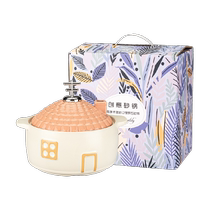 Modern housewife casserole household high temperature resistant dry burning non-cracking ceramic stew pot soup pot gas gas stove special casserole