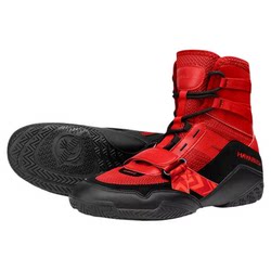 Hayabusa Professional Boxing Shoes, High-Top Boots for Sparring and Fighting, Men's and Women's Competition Fighting Shoes, Fitness Sneakers