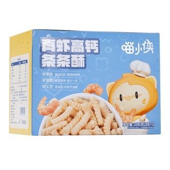 Meowboy real shrimp high calcium crispy strips