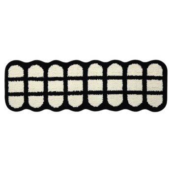 Thickened flocked bedroom bedside blanket absorbent and quick-drying plush