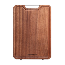 Kangbach cutting board mildew-proof and antibacterial household ebony solid wood cutting board fruit cutting vegetable cutting board kitchen special cutting board
