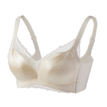 Yadaili bra underwear womens satin small breast gathering anti-expansion auxiliary breast anti-sagging no wire sexy bra