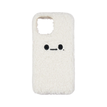 GOODBAI GOODEES emoji logo plush phone case
