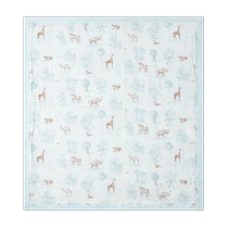(New Product) Manxi Natural Bamboo Fiber Leno Cover Blanket Baby Air Conditioner Quilt Baby Square Towel Newborn Blanket