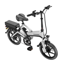(Exclusive for live broadcast) German GDANNY helps small cars drive new national standard ultra-light folding electric bicycles