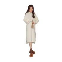 Miduli maternity wear autumn dress spring and autumn knitted sweater long skirt autumn and winter large size bottoming skirt autumn and winter
