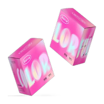 GLAM UP Color Contact Lens Palette Crushed Mica Monthly Disposable 2 Contact Lenses Official Guarantee