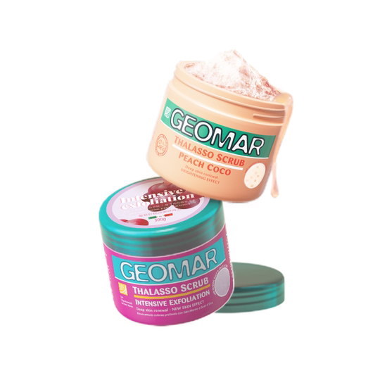 Gilma fruity floral essential oil sea salt body scrub exfoliating cleansing Gilma