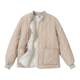 Stand collar larger, velvet thickened warm cotton coat base winter