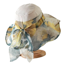 Cap children Summer eatery sunscreen sunbeds Temperament Lady Out of the outdoor sun hat Ocean Fashion Hats