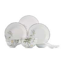 Jingdezhen ceramic glaze decal rice bowl dish small fresh flavor dish holiday gift
