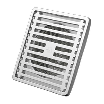 Submarine anti-odor floor drain 304 stainless steel toilet bathroom anti-reflection sewer universal ultra-thin shower