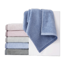 Gold towels 3 pure cotton face towels for home use thickened water-absorbent hair wipes for men and women couples adult large face towels