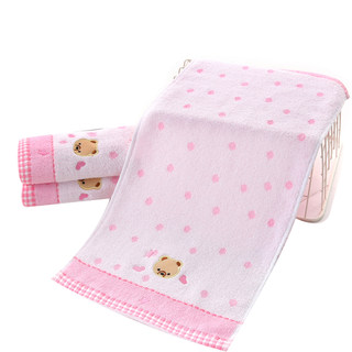 Cute baby face wash towel 25 non-fading