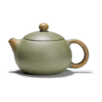 SF Gold Inlaid Jade Yixing Handmade Purple Clay Pot Famous Yin Zhanmin Xishi Pot Tea Single Pot Tea Set