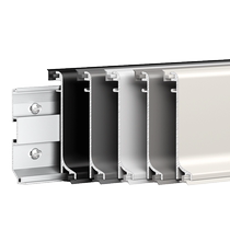 Extra thick waterproof aluminum alloy double-layer buckle baseboard stainless steel 4cm 6cm baseboard metal baseboard