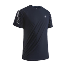 Camel Fitness T-shirt Mens 2024 Spring and Summer New Sweat-Absorbent Breathable Quick-Drying Stretch UV-Resistant Sports Short Sleeve