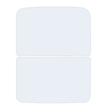 Teslas new version of Model 3 y sunroof sunshade electrostatic nano silicone sticker sun protection and heat insulation shield 2812