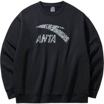 Anta casual sweatshirt pullover men and women same style round neck