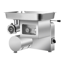 Desktop stainless steel multifunctional electric two-purpose cutting and three-purpose high-power slicing mincing and stuffing meat grinder for commercial use