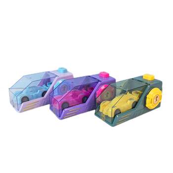 Kaidi animation racing thunder ejection car