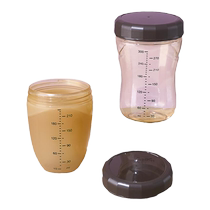 Geien storage lid is suitable for Shixi milk bottle sealing lid large baby bottle storage lid Sixi big brown lid