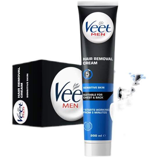 La crema depilatoria Veet de 200ml de gran capacidad es más rentable