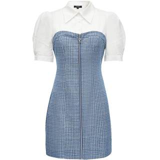 Veromoda early autumn casual denim skirt dress