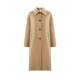 Qiushui Yiren wool long simple woolen jacket