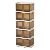 Seahing Living Room Debris Storage Cabinet Free to install Childrens Wardrobe Toys Zero Multilayer Lockers Sub lockers Home