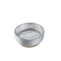 (Self-operated) MrZero air fryer special paper round thickened tin foil plate household oven aluminum foil bowl
