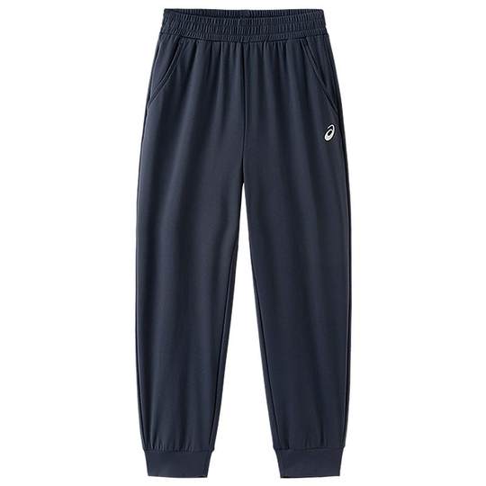 ASICS/亚瑟士童装26年春季新款针织束口裤四面弹力吸湿速干运动裤
