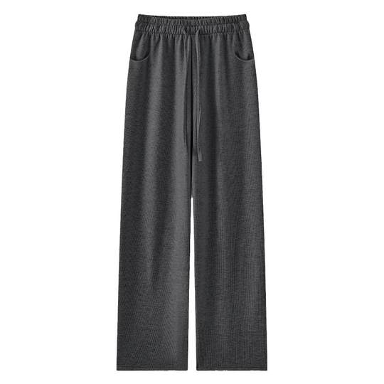 Women's lamb velvet glutinous rice pants autumn and winter plus velvet 2025 new style