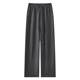 Women's lamb velvet glutinous rice pants autumn and winter plus velvet 2025 new style